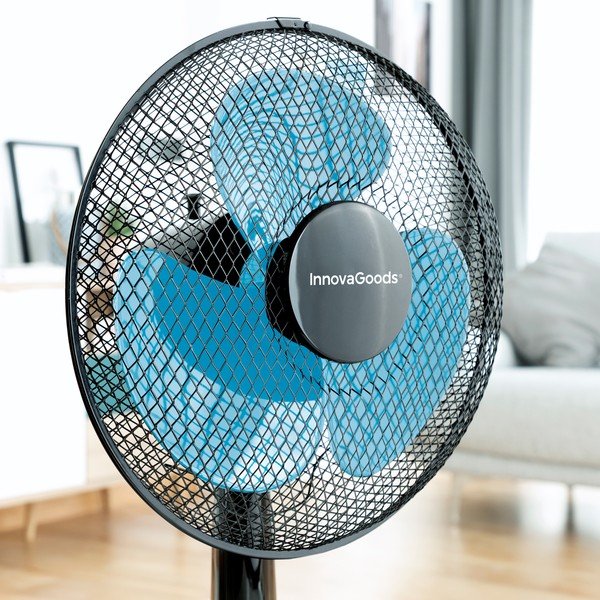 Črn ventilator InnovaGoods Desk-image-1