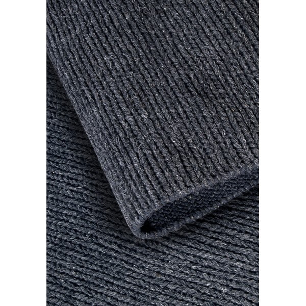 Temno siv ročno tkan volnen tekač 80x200 cm Francois – Villeroy&Boch-image-3