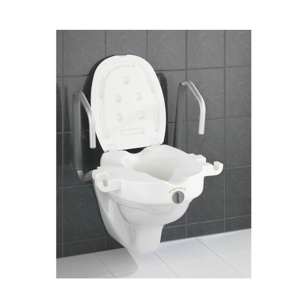 Nastavek za WC školjko z naslonjali za roke za starejše Wenko Secura, 47,5 x 55 cm-image-4