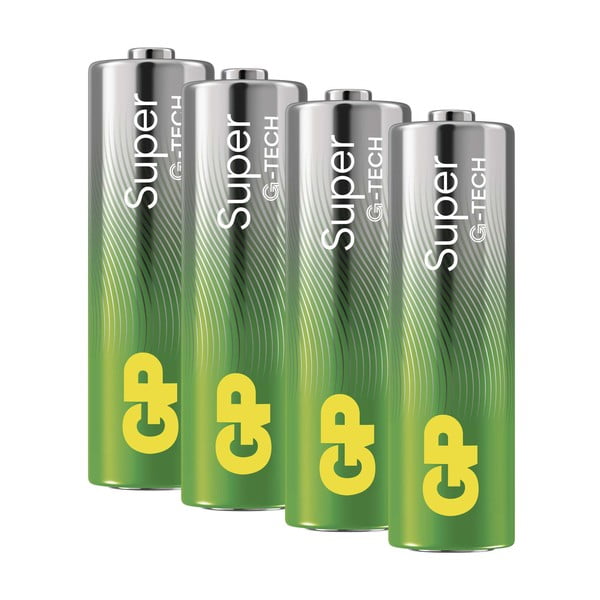 Alkalne baterije AA v kompletu 4 ks Super – EMOS-image-2