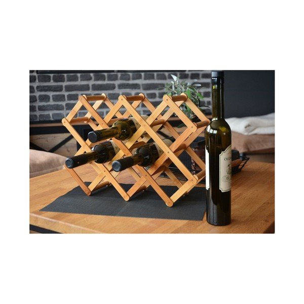 Bambusovo stojalo za vinske steklenice Bambum Olivia-image-2