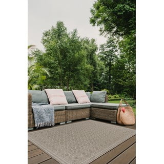 Bež zunanja preproga 170x120 cm Terrazzo - Floorita
