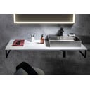 Bel pult omarice za umivalnik 150x50 cm Plato – Sapho