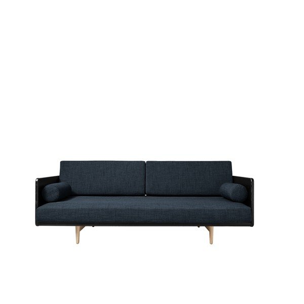 Variabilni kavč Karup Deva Black/Raw Oak/Deep Blue-image-3