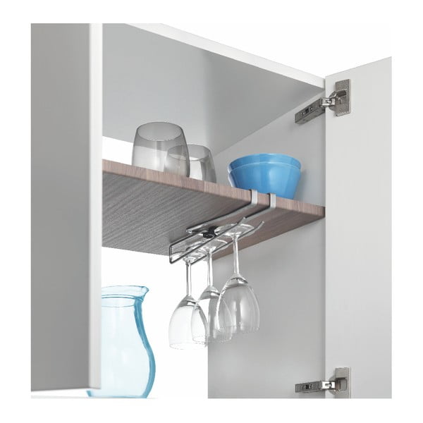 Obesno držalo za skodelice, kozarce ali kuhinjske brisače Metaltex, dolžina 8 cm-image-1