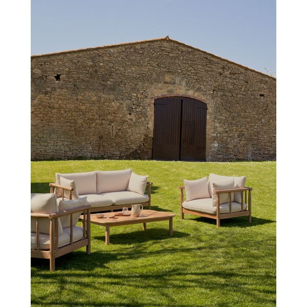 Mizica iz masivnega evkaliptusa v naravni barvi 89x140 cm Sacova – Kave Home-image-2