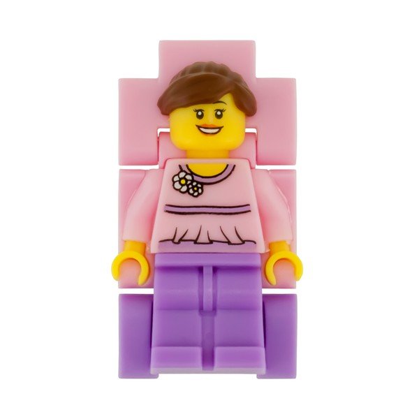 Otroška roza ura s figurico LEGO® Classic-image-1