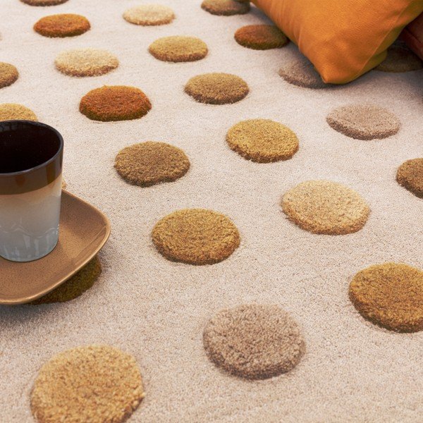 Rumena ročno tkana volnena preproga 160x230 cm Dotty – Asiatic Carpets-image-2