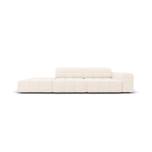 Kremno bela sedežna garnitura 262 cm Chicago – Cosmopolitan Design