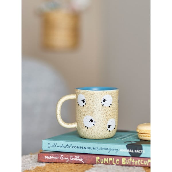 Bež otroška skodelica iz kamenine 170 ml Dolly – Bloomingville Mini-image-1