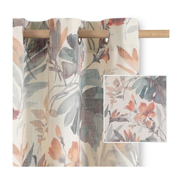 Kremno bela zavesa 135x250 cm Celesta – Restilo