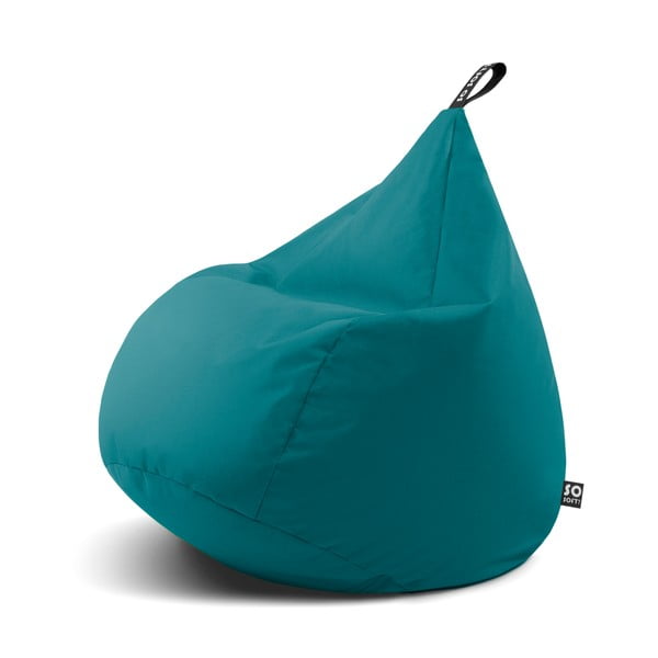 Turkizna vreča za sedenje Drop L – So Soft?
