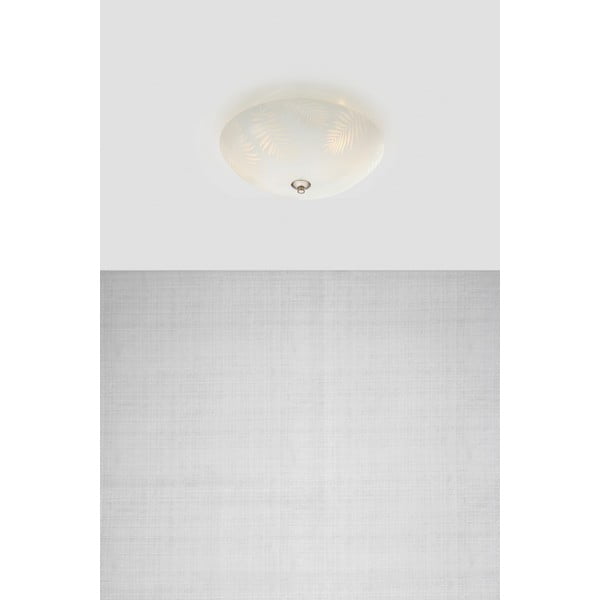 Bela stropna svetilka s steklenim senčilom ø 43 cm Blad – Markslöjd-image-1