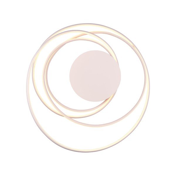 Bela LED stropna svetilka s kovinskim senčnikom Nala – Trio Select-image-4