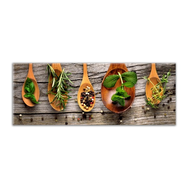 Slika Styler Glasspik Kitchen Wooden Spoons, 30 x 80 cm