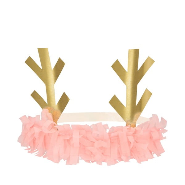 Party klobučki v kompletu 8 ks Reindeer - Meri Meri-image-2