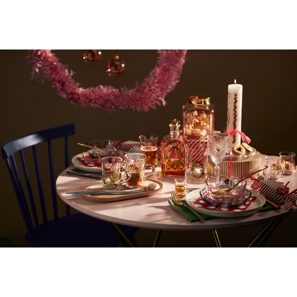 Steklen ročno pihan božični okrasek ø 8 cm Annual Christmas Bauble 2025 – Holmegaard-image-4