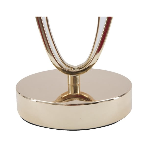 Bela namizna svetilka s konstrukcijo v zlati barvi Mauro Ferretti Flush-image-3