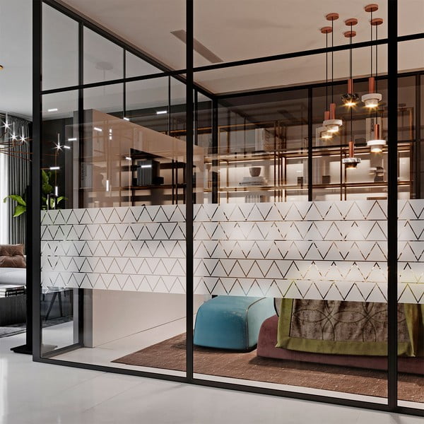 Okenske nalepke v kompletu 100 ks 10x10 cm Triangle – Ambiance-image-4