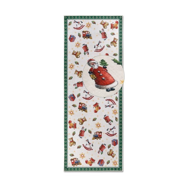 Zelen tekač z božičnim motivom 80x200 cm Green Christmas – Villeroy&Boch