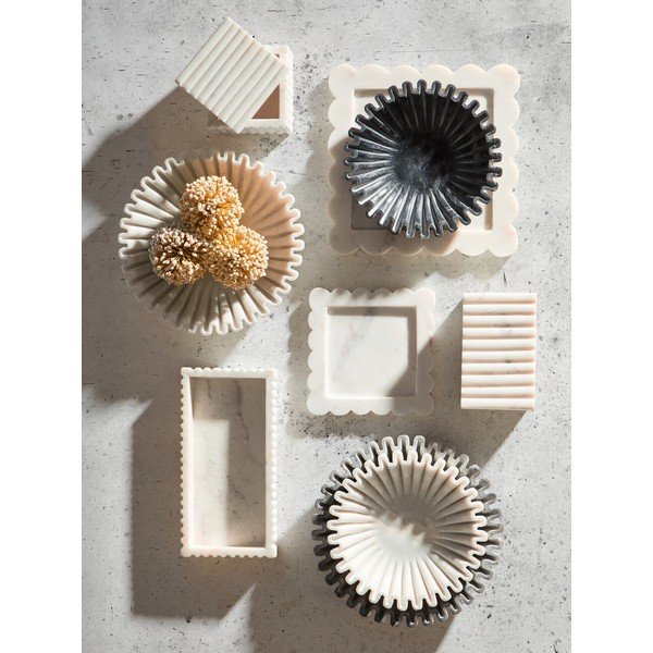 Marmorni dekorativni pladenj ø 25 cm Savio – Premier Housewares-image-3