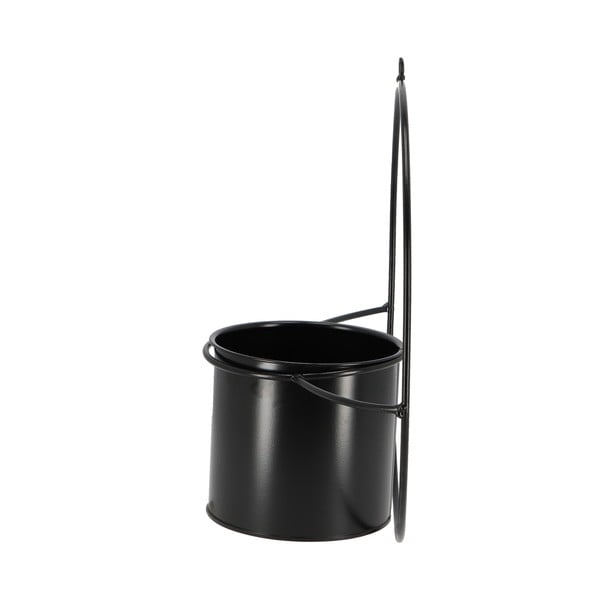 Črna stenska posoda za cvetlični lonček Esschert Design Planter-image-2