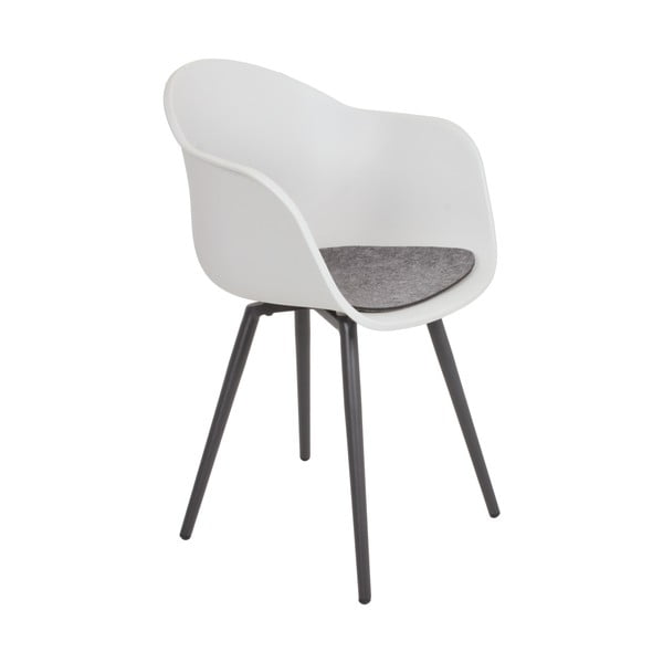 Siv plastičen vrtni stol Zara – Garden Pleasure-image-1