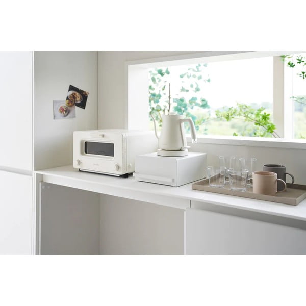 Bela škatla za čaj Tower – YAMAZAKI-image-2