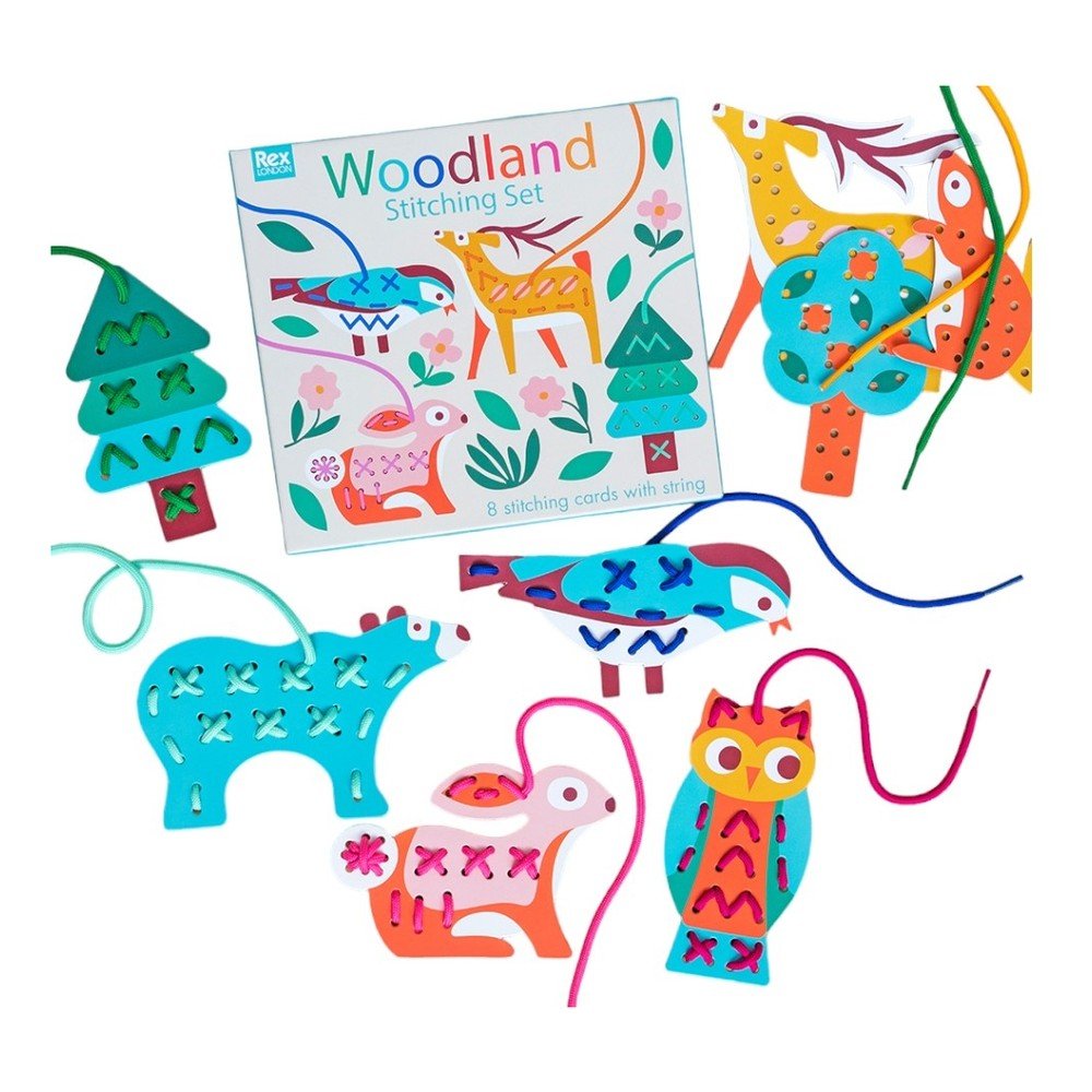 Komplet za ustvarjanje Stitching set Woodland