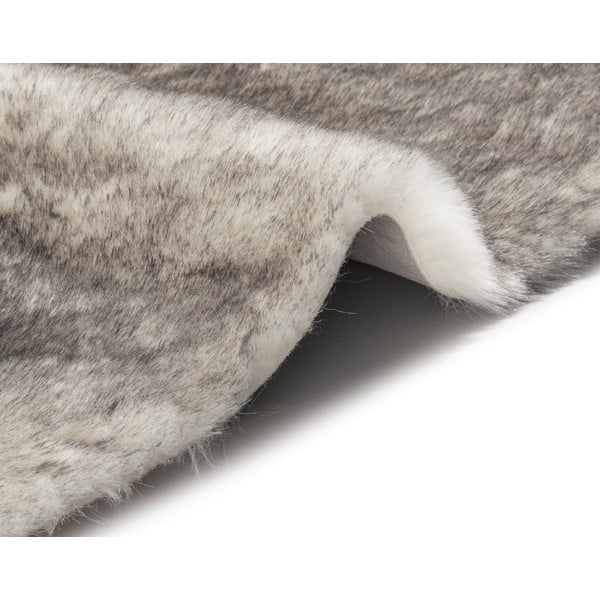 Rjava preproga iz umetnega krzna Mint Rugs Soft, 120 x 170 cm-image-1