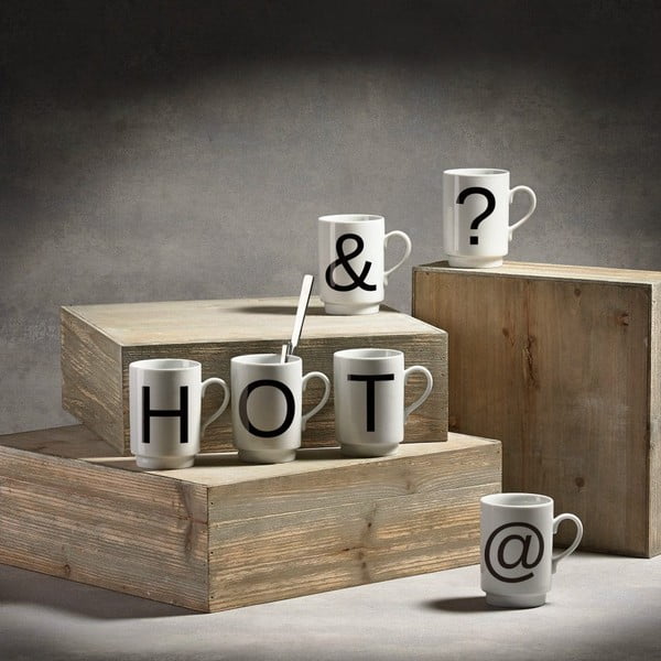 Porcelanast lonček KJ Collection C, 250 ml-image-1