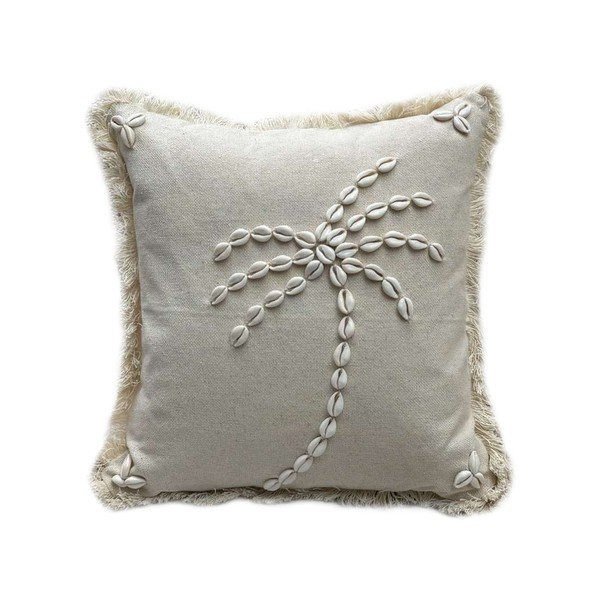 Bombažna prevleka za blazino 43x43 cm Seashells – Mioli Decor