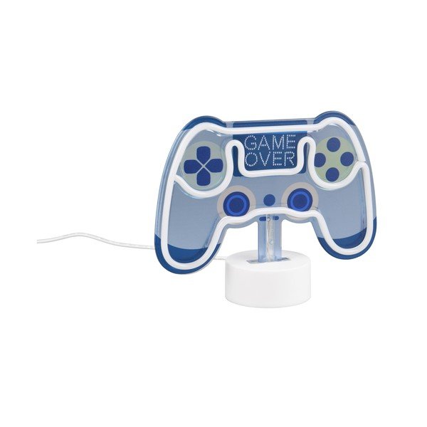 Modra otroška namizna svetilka Control – Reality-image-1