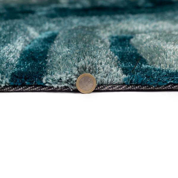 Modro-zelena Flair Rugs Hexagon Duck, 80 x 150 cm-image-3