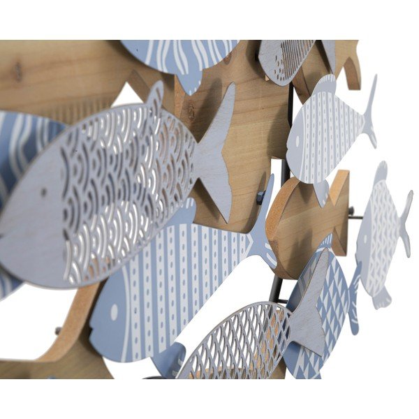Kovinska stenska dekoracija 91x33,5 cm Fish – Mauro Ferretti-image-4