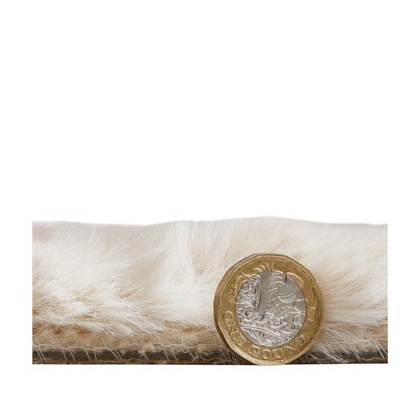 Krem-bela preproga Think Rugs Teddy, 60 x 120 cm-image-3
