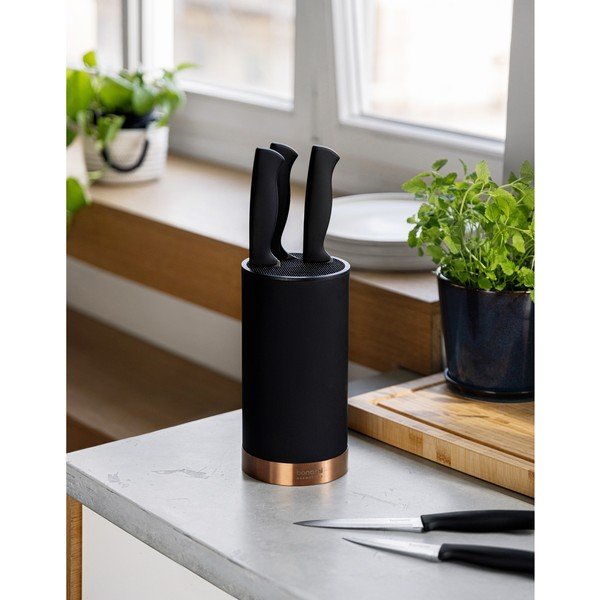 Komplet 5 nožev iz nerjavečega jekla - Bonami Essentials-image-1