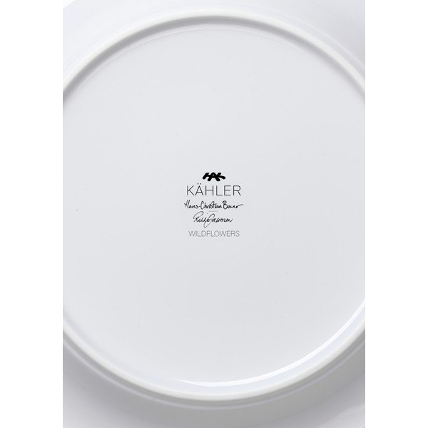 Bel desertni porcelanast krožnik ø 22 cm Hammershøi Summer – Kähler Design-image-3