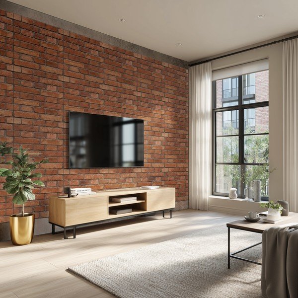 Tekstilni akustični paneli v kompletu 2 ks 60x60 cm Bricks – Styler-image-2