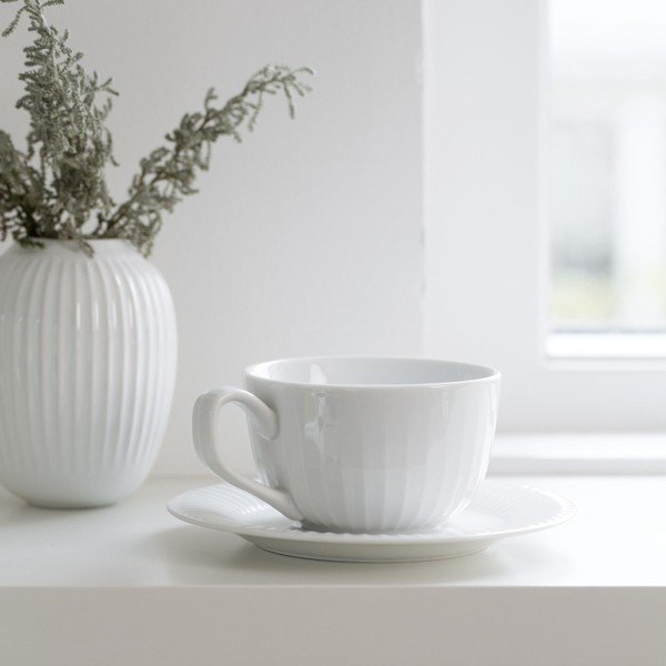 Bela porcelanasta skodelica Kähler Design Hammershoi, 250 ml-image-2