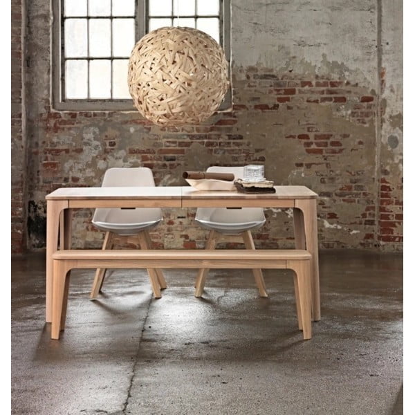 Klop iz belega hrasta Unique Furniture Amalfi-image-1