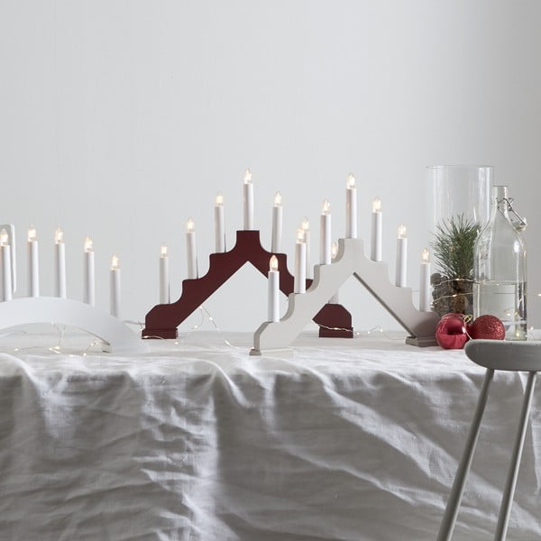 Bordo rdeča svetlobna dekoracija Ada – Star Trading-image-1