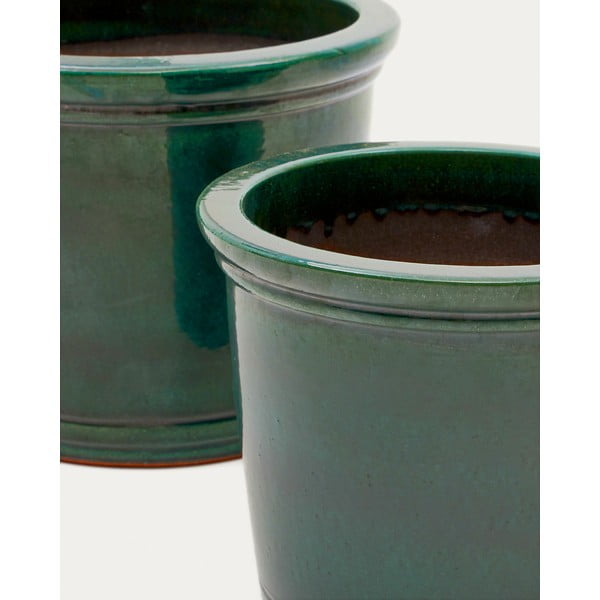 Cvetlični lonci v kompletu iz terakote 2 ks ø 47 cm Presili – Kave Home-image-4