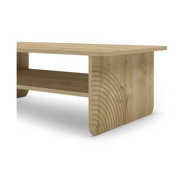 Mizica z mizno ploščo v hrastovem dekorju v naravni barvi 60x110 cm Daira – Marckeric-image-4