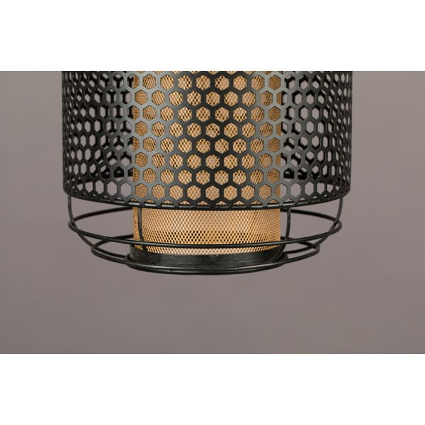 Črna viseča svetilka s kovinskim senčnikom ø 25,5 cm Archer - Dutchbone-image-2