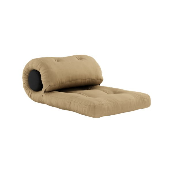 Gorčično rumen futon 70x200 cm Wrap – Karup Design-image-1