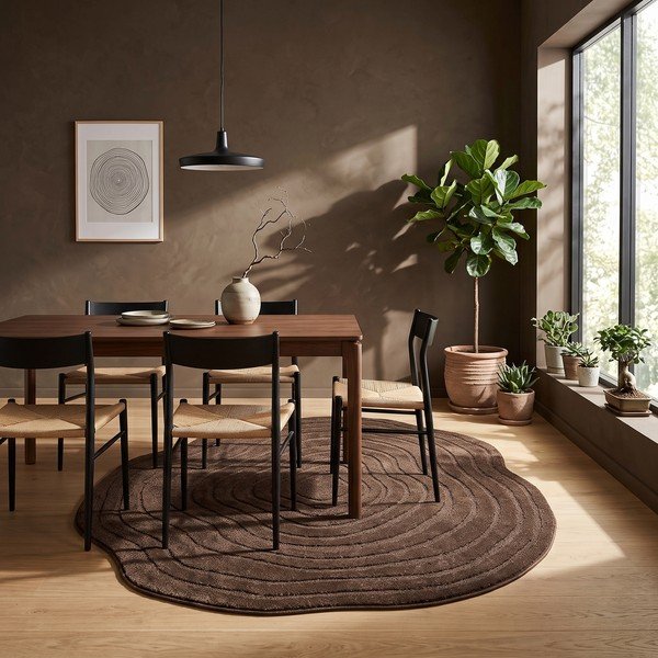 Rjava preproga 160x230 cm Pebble – ESTE-image-1