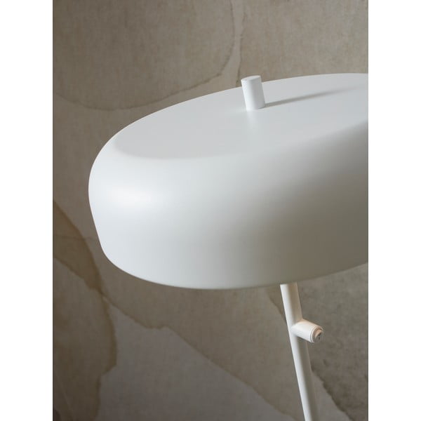 Bela stoječa svetilka s kovinskim senčnikom (višina 145,5 cm) Porto – it's about RoMi-image-2