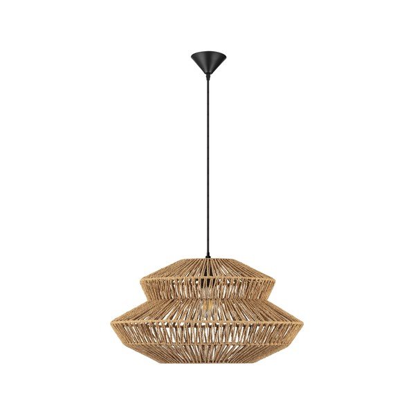 Viseča svetilka iz vrvi v naravni barvi ø 50 cm Nua – Nova Luce