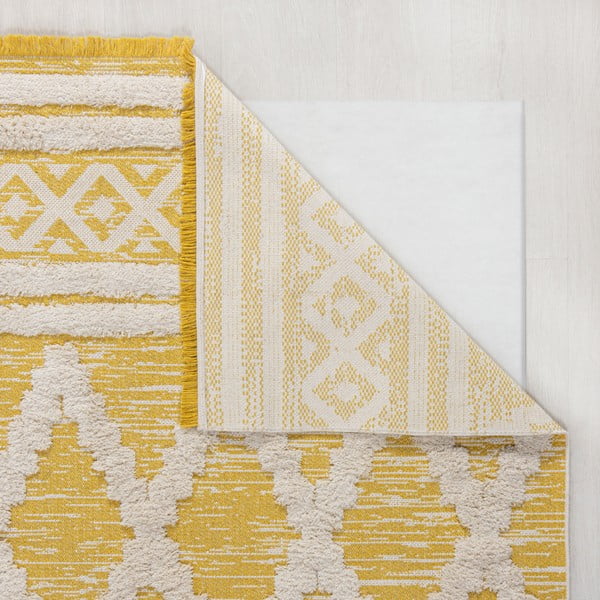 Rumena preproga 230x160 cm Moroc Larache - Flair Rugs-image-4